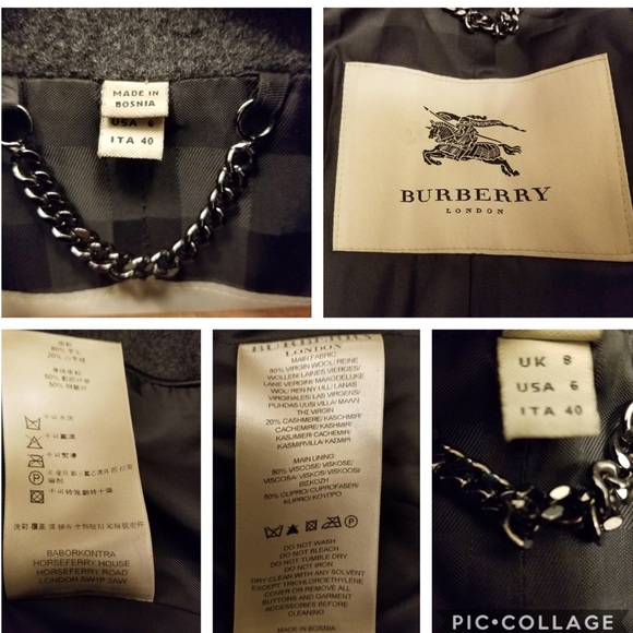 BURBERRY London Peacoat - Picture 8 of 8